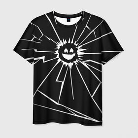 Мужская футболка 3D с принтом Черное Зеркало в Санкт-Петербурге, 100% полиэфир | прямой крой, круглый вырез горловины, длина до линии бедер | black mirror | черное зеркало
