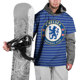 Накидка на куртку 3D с принтом Chelsea FC в Санкт-Петербурге, 100% полиэстер |  | Тематика изображения на принте: chelsea | england | football | logo | london | sport | англия | лига | лого | спорт | фк | футбол | футбольный клуб | челси | эмблема