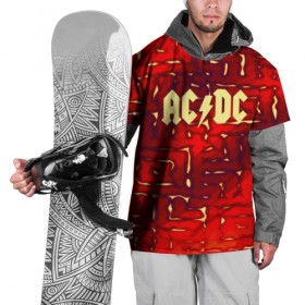 Накидка на куртку 3D с принтом AC/DC в Санкт-Петербурге, 100% полиэстер |  | 