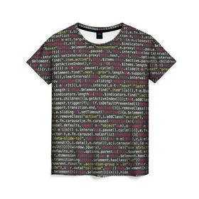 Женская футболка 3D с принтом Programming , Программирование в Санкт-Петербурге, 100% полиэфир ( синтетическое хлопкоподобное полотно) | прямой крой, круглый вырез горловины, длина до линии бедер | c | c++ и objective c | code | habr | java | javascript | php | programming | python | ruby | stackoverflow | this