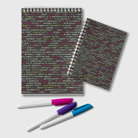 Блокнот с принтом Programming Программирование в Санкт-Петербурге, 100% бумага | 48 листов, плотность листов — 60 г/м2, плотность картонной обложки — 250 г/м2. Листы скреплены удобной пружинной спиралью. Цвет линий — светло-серый
 | c | c++ и objective c | code | habr | java | javascript | php | programming | python | ruby | stackoverflow | this