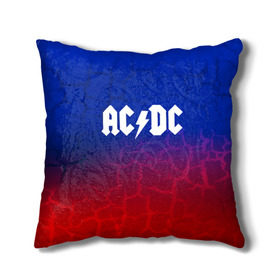 Подушка 3D с принтом AC/DC angel&devil в Санкт-Петербурге, наволочка – 100% полиэстер, наполнитель – холлофайбер (легкий наполнитель, не вызывает аллергию). | состоит из подушки и наволочки. Наволочка на молнии, легко снимается для стирки | ac dc | logo | music | pop | rock | usa | альтернатива | америка | металл | музыка | музыкальный | поп | рок