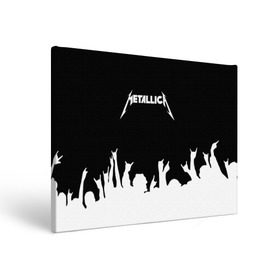 Холст прямоугольный с принтом Metallica в Санкт-Петербурге, 100% ПВХ |  | metallica | группа | джеймс хэтфилд | кирк хэмметт | ларс ульрих | метал | металика | металлика | миталика | музыка | роберт трухильо | рок | трэш | трэшметал | хард | хардрок | хеви | хевиметал