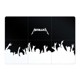 Магнитный плакат 3Х2 с принтом Metallica в Санкт-Петербурге, Полимерный материал с магнитным слоем | 6 деталей размером 9*9 см | Тематика изображения на принте: metallica | группа | джеймс хэтфилд | кирк хэмметт | ларс ульрих | метал | металика | металлика | миталика | музыка | роберт трухильо | рок | трэш | трэшметал | хард | хардрок | хеви | хевиметал