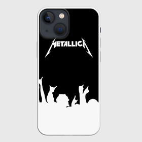 Чехол для iPhone 13 mini с принтом Metallica в Санкт-Петербурге,  |  | metallica | группа | джеймс хэтфилд | кирк хэмметт | ларс ульрих | метал | металика | металлика | миталика | музыка | роберт трухильо | рок | трэш | трэшметал | хард | хардрок | хеви | хевиметал