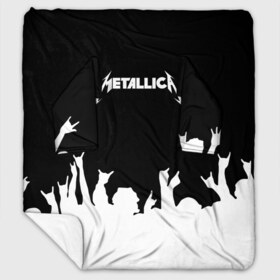Плед с рукавами с принтом Metallica в Санкт-Петербурге, 100% полиэстер | Закругленные углы, все края обработаны. Ткань не мнется и не растягивается. Размер 170*145 | metallica | группа | джеймс хэтфилд | кирк хэмметт | ларс ульрих | метал | металика | металлика | миталика | музыка | роберт трухильо | рок | трэш | трэшметал | хард | хардрок | хеви | хевиметал