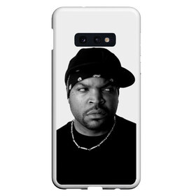 Чехол для Samsung S10E с принтом Ice Cube в Санкт-Петербурге, Силикон | Область печати: задняя сторона чехла, без боковых панелей | cube | hiphop | ice | legend | nwa | rap | рэп