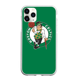 Чехол для iPhone 11 Pro матовый с принтом Boston Celtics в Санкт-Петербурге, Силикон |  | boston | boston celtics | celtics | nba | баскетбол | бостон | нба | селтикс
