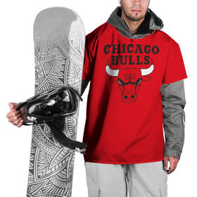 Накидка на куртку 3D с принтом Chicago Bulls в Санкт-Петербурге, 100% полиэстер |  | bulls | chicago | chicago bulls | nba | баскетбол | буллз | нба | чикаго буллз