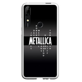 Чехол для Honor P Smart Z с принтом Участники группы Metallica в Санкт-Петербурге, Силикон | Область печати: задняя сторона чехла, без боковых панелей | metallica | группа | джеймс хэтфилд | кирк хэмметт | ларс ульрих | метал | металика | металлика | миталика | музыка | роберт трухильо | рок | трэш | трэшметал | хард | хардрок | хеви | хевиметал