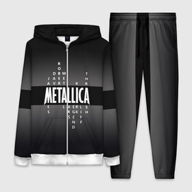 Женский костюм 3D с принтом Участники группы Metallica в Санкт-Петербурге,  |  | metallica | группа | джеймс хэтфилд | кирк хэмметт | ларс ульрих | метал | металика | металлика | миталика | музыка | роберт трухильо | рок | трэш | трэшметал | хард | хардрок | хеви | хевиметал