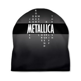 Шапка 3D с принтом Участники группы Metallica в Санкт-Петербурге, 100% полиэстер | универсальный размер, печать по всей поверхности изделия | metallica | группа | джеймс хэтфилд | кирк хэмметт | ларс ульрих | метал | металика | металлика | миталика | музыка | роберт трухильо | рок | трэш | трэшметал | хард | хардрок | хеви | хевиметал
