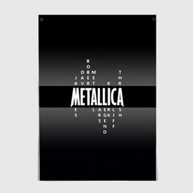 Постер с принтом Участники группы Metallica в Санкт-Петербурге, 100% бумага
 | бумага, плотность 150 мг. Матовая, но за счет высокого коэффициента гладкости имеет небольшой блеск и дает на свету блики, но в отличии от глянцевой бумаги не покрыта лаком | metallica | группа | джеймс хэтфилд | кирк хэмметт | ларс ульрих | метал | металика | металлика | миталика | музыка | роберт трухильо | рок | трэш | трэшметал | хард | хардрок | хеви | хевиметал