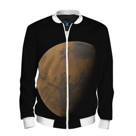 Мужской бомбер 3D с принтом Марс в Санкт-Петербурге, 100% полиэстер | застегивается на молнию, по бокам два кармана без застежек, по низу бомбера и на воротнике - эластичная резинка | elon musk | space x | spacex | будущее | вселенная | вулкан | долина | илон маск | космические | космос | красная планета | кратер | маринер | марсиане | марсианин | небес | новый дом | путешествия | роскосмос