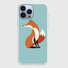 Чехол для iPhone 13 Pro Max с принтом Лисичка минималистичная в Санкт-Петербурге,  |  | firefox | fox | low | lowpoly | poly | redfox | лис | лиса | лисица | лисонька | лоуполи | минимализм | огнелис