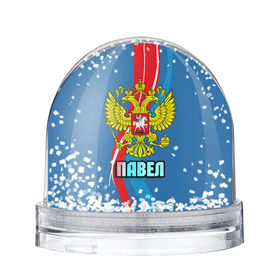 Водяной шар с принтом Герб Павел в Санкт-Петербурге, Пластик | Изображение внутри шара печатается на глянцевой фотобумаге с двух сторон | 