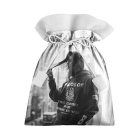 Подарочный 3D мешок с принтом Дуа Липа в Санкт-Петербурге, 100% полиэстер | Размер: 29*39 см | Тематика изображения на принте: dua lipa | дуа липа