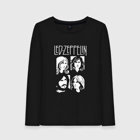 Женский лонгслив хлопок с принтом Группа Led Zeppelin в Санкт-Петербурге, 100% хлопок |  | led | led zeppelin | блюз | группа | джимми пейдж | джон генри бонэм | джон пол джонс | лед зепелен | лед зеппелин | метал | роберт плант | рок | тяжелый | фолк | хард | хардрок | хеви | хевиметал