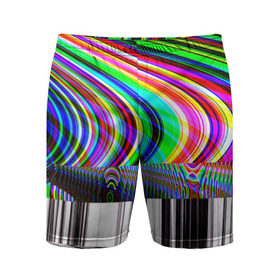 Мужские шорты 3D спортивные с принтом Psyhodelic style в Санкт-Петербурге,  |  | abstraction | color | optical | pattern | tie dye | абстракция | краска | краски | линии | оптический | паттерн | полосы | психоделика | узор