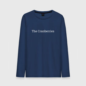 Мужской лонгслив хлопок с принтом The Cranberries в Санкт-Петербурге, 100% хлопок |  | dolores oriordan | the cranberries