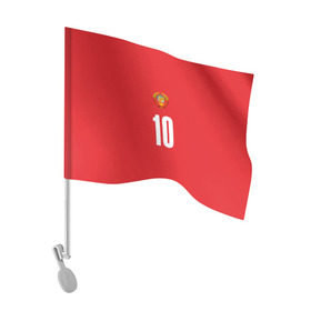 Флаг для автомобиля с принтом Движение вверх в Санкт-Петербурге, 100% полиэстер | Размер: 30*21 см | мюнхен | олимпиада 1972 | сборная ссср форма