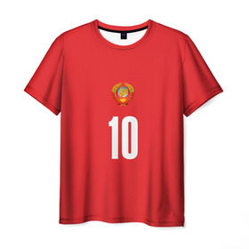 Мужская футболка 3D с принтом Движение вверх в Санкт-Петербурге, 100% полиэфир | прямой крой, круглый вырез горловины, длина до линии бедер | мюнхен | олимпиада 1972 | сборная ссср форма