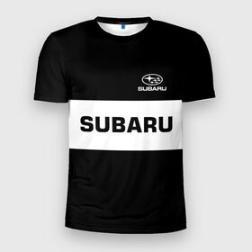 Мужская футболка 3D спортивная с принтом SUBARU SPORT в Санкт-Петербурге, 100% полиэстер с улучшенными характеристиками | приталенный силуэт, круглая горловина, широкие плечи, сужается к линии бедра | Тематика изображения на принте: subaru | автомобильные | машины | субару