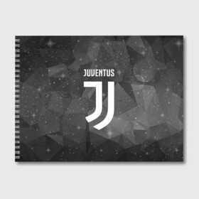 Альбом для рисования с принтом Juventus Cosmos в Санкт-Петербурге, 100% бумага
 | матовая бумага, плотность 200 мг. | Тематика изображения на принте: football | italia | juve | juventus | logo | sport | арт | италия | лига | лого | спорт | текстура | фк | футбол | футбольный клуб | эмблема | ювентус