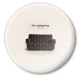 Значок с принтом The Cranberries в Санкт-Петербурге,  металл | круглая форма, металлическая застежка в виде булавки | cranberries | долорес о риордан | крэнберрис