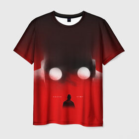Мужская футболка 3D с принтом Хаски Крот в Санкт-Петербурге, 100% полиэфир | прямой крой, круглый вырез горловины, длина до линии бедер | rap | дмитрий кузнецов | рэп | рэпер | хаски