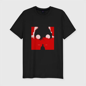 Мужская футболка премиум с принтом Крот в Санкт-Петербурге, 92% хлопок, 8% лайкра | приталенный силуэт, круглый вырез ворота, длина до линии бедра, короткий рукав | rap | дмитрий кузнецов | рэп | рэпер | хаски