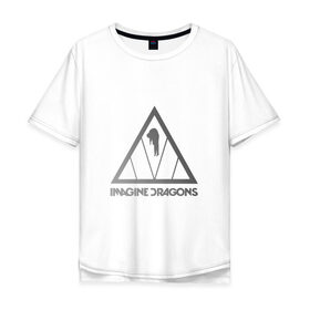 Мужская футболка хлопок Oversize с принтом Imagine Dragons в Санкт-Петербурге, 100% хлопок | свободный крой, круглый ворот, “спинка” длиннее передней части | dragons | imagine | альтернативный | американская | арена | бэн макки | группа | драгонс | дэн платцман | дэн рейнольдс | имеджин | инди | индирок | поп | рок | уэйн сермон | электроник