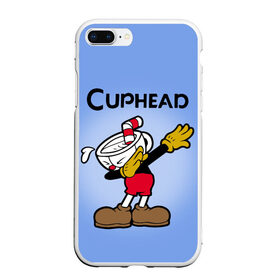 Чехол для iPhone 7Plus/8 Plus матовый с принтом Cuphead в Санкт-Петербурге, Силикон | Область печати: задняя сторона чехла, без боковых панелей | cuphead | капхед | компьтерная игра