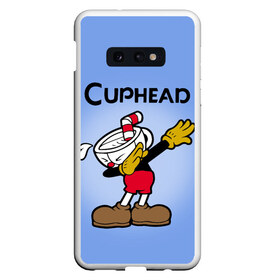 Чехол для Samsung S10E с принтом Cuphead в Санкт-Петербурге, Силикон | Область печати: задняя сторона чехла, без боковых панелей | cuphead | капхед | компьтерная игра