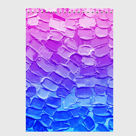 Скетчбук с принтом Необычные краски в Санкт-Петербурге, 100% бумага
 | 48 листов, плотность листов — 100 г/м2, плотность картонной обложки — 250 г/м2. Листы скреплены сверху удобной пружинной спиралью | abstraction | color | spray | tie dye | абстракция | акварель | брызги красок | живопись | искусство | капли капли | краски | текстуры | цветные краски | яркие цвета