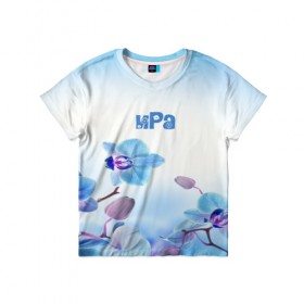Детская футболка 3D с принтом Ира в Санкт-Петербурге, 100% гипоаллергенный полиэфир | прямой крой, круглый вырез горловины, длина до линии бедер, чуть спущенное плечо, ткань немного тянется | flower | name | spring | букет | весна | имена | имя | ира | природа | узор | цветочный | цветы