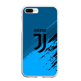 Чехол для iPhone 7Plus/8 Plus матовый с принтом FC Juventus abstract style в Санкт-Петербурге, Силикон | Область печати: задняя сторона чехла, без боковых панелей | football | soccer | ювентус