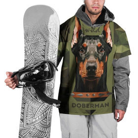 Накидка на куртку 3D с принтом Дикий доберман в Санкт-Петербурге, 100% полиэстер |  | 23 | wild | армия | безумный | бешеный | военная | военный | война | день | дикий | доберман | животное | защитника | злость | камуфляж | крутая | милитари | оружие | отечества | ошейник | патриот | рисунок