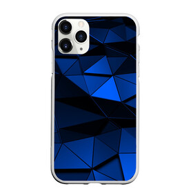 Чехол для iPhone 11 Pro Max матовый с принтом Blue abstraction collection в Санкт-Петербурге, Силикон |  | abstraction | geometry | polygon | абстракция | геометрия | грань | краски | кубик | кубики | линии | мозаика | полигон | разноцветные | ребро | текстура | тени | узор