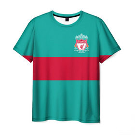 Мужская футболка 3D с принтом FC Liverpool в Санкт-Петербурге, 100% полиэфир | прямой крой, круглый вырез горловины, длина до линии бедер | england | football | liverpool fc | logo | sport | англия | арт | ливерпуль | лига | лого | спорт | текстура | фк | футбол | футбольный клуб | эмблема