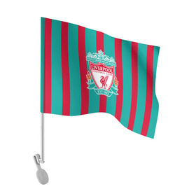 Флаг для автомобиля с принтом Liverpool FC в Санкт-Петербурге, 100% полиэстер | Размер: 30*21 см | england | football | liverpool fc | logo | sport | англия | арт | ливерпуль | лига | лого | спорт | текстура | фк | футбол | футбольный клуб | эмблема