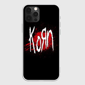 Чехол для iPhone 12 Pro Max с принтом Korn в Санкт-Петербурге, Силикон |  | Тематика изображения на принте: band | blood | korn | metal | music | rock | атрибутика | группа | кровь | метал | музыка | рок