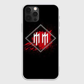 Чехол для iPhone 12 Pro Max с принтом Marilyn Manson в Санкт-Петербурге, Силикон |  | band | blood | marilyn manson | metal | music | rock | атрибутика | группа | кровь | метал | музыка | рок