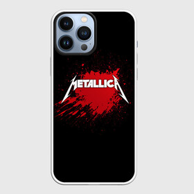 Чехол для iPhone 13 Pro Max с принтом Metallica в Санкт-Петербурге,  |  | band | blood | metal | metallica | music | rock | атрибутика | группа | кровь | метал | музыка | рок
