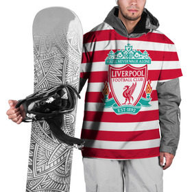 Накидка на куртку 3D с принтом FC Liverpool в Санкт-Петербурге, 100% полиэстер |  | england | football | liverpool fc | англия | ливерпуль | лого | фк | футбол | футбольный клуб