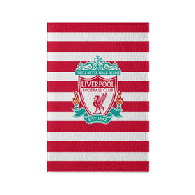 Обложка для паспорта матовая кожа с принтом FC Liverpool в Санкт-Петербурге, натуральная матовая кожа | размер 19,3 х 13,7 см; прозрачные пластиковые крепления | england | football | liverpool fc | англия | ливерпуль | лого | фк | футбол | футбольный клуб