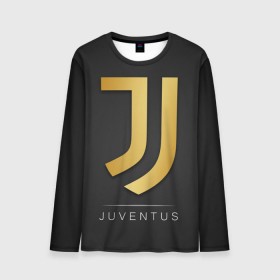 Мужской лонгслив 3D с принтом Juventus Gold Edition в Санкт-Петербурге, 100% полиэстер | длинные рукава, круглый вырез горловины, полуприлегающий силуэт | champions | italy | jeep | juventus | league | италия | лига | чемпионов | ювентус