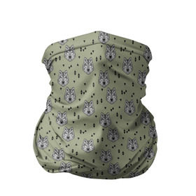 Бандана-труба 3D с принтом камуфляж - волки в Санкт-Петербурге, 100% полиэстер, ткань с особыми свойствами — Activecool | плотность 150‒180 г/м2; хорошо тянется, но сохраняет форму | camouflage | волк | камуфляж