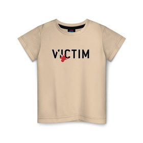Детская футболка хлопок с принтом GTA SA - Victim в Санкт-Петербурге, 100% хлопок | круглый вырез горловины, полуприлегающий силуэт, длина до линии бедер | carl johnson | grand theft auto | gta | los santos | sa | san andreas | гта