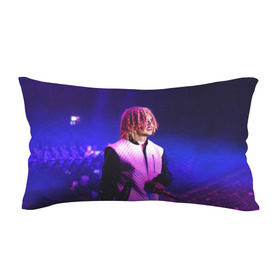 Подушка 3D антистресс с принтом Lil Pump - 102 в Санкт-Петербурге, наволочка — 100% полиэстер, наполнитель — вспененный полистирол | состоит из подушки и наволочки на молнии | eskeetit | esskeetit | lil pump | pamp | pump | лил памп | маленький насос | насос | памп | эшкере | эшкереее | эщкэрэ